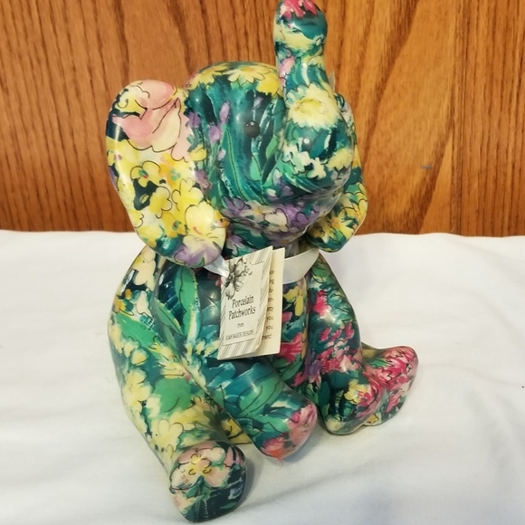 Joan Baker Designs Other - Porcelain Patchworks Elephant